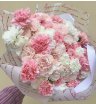 Букет 25 диантусов «Ажур»
