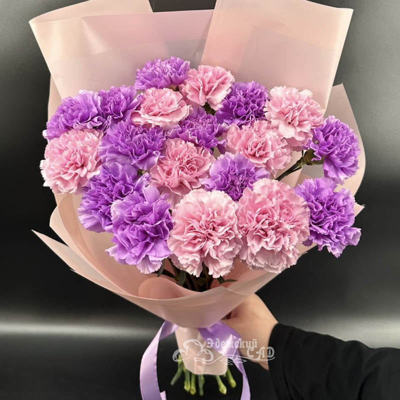 «Милашка» из 17 диантусов