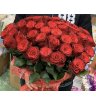 51 роза "Любовь она такая»