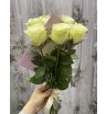 Букет из белых роз «Кружево» 1