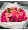 Монобукет из кустовых роз